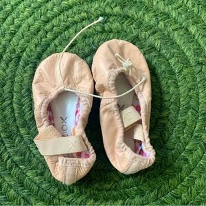 Baby girl Capezio Daisy leather ballet slippers